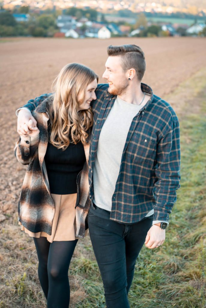 Couple Shooting mit Jessica & David bei Marburg - 055