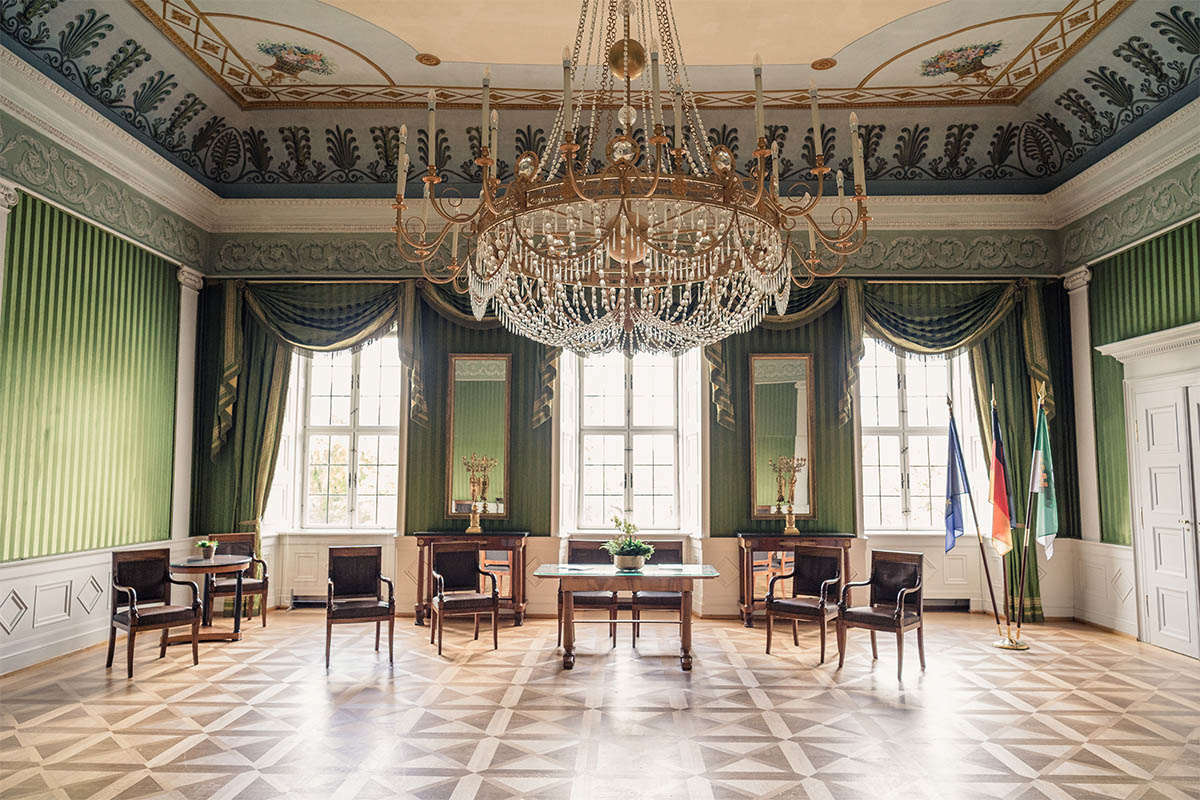 Grünes Zimmer - Standesamt Fulda im Stadtschloss