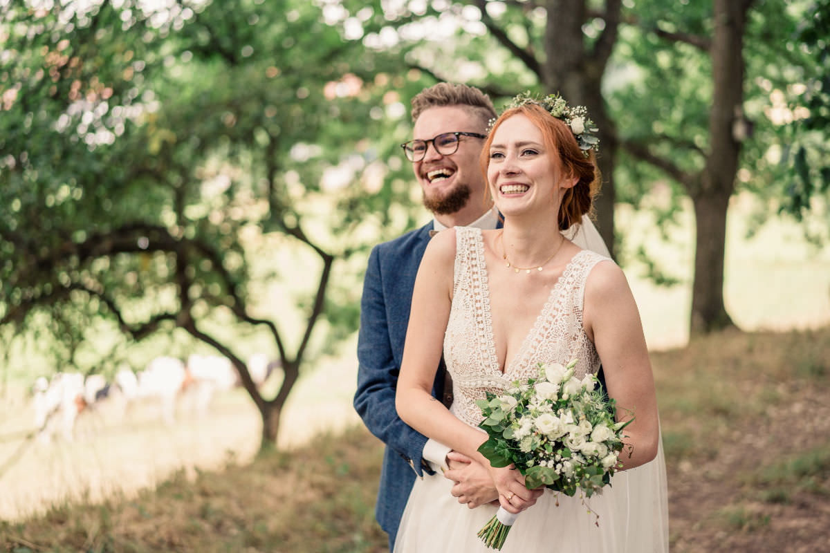 Brautpaarshooting von Aurelia & Aljoscha in Schwabendorf bei Rauschennberg