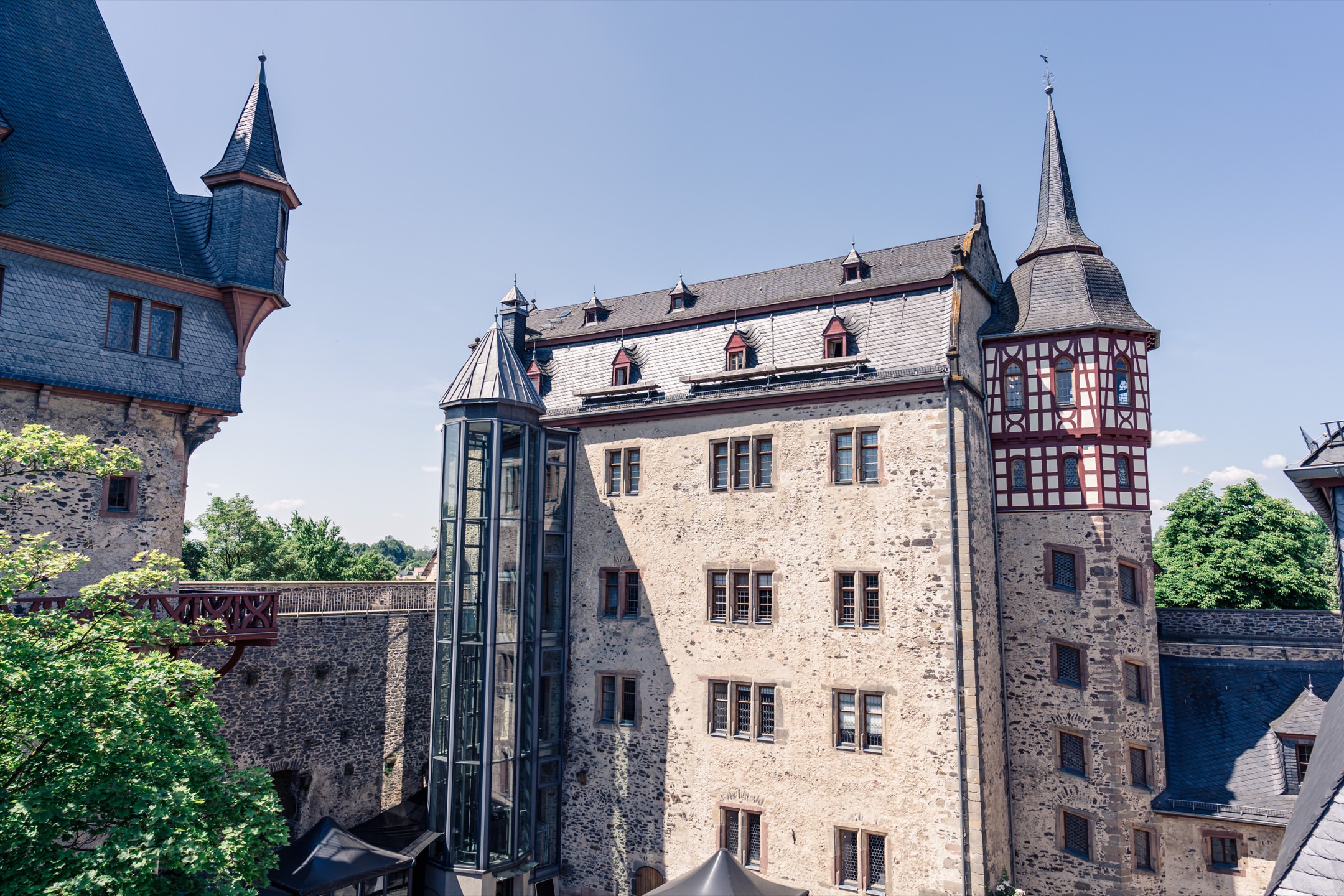 Hotel Schloss Romrod bei Alsfeld im Vogelsberg