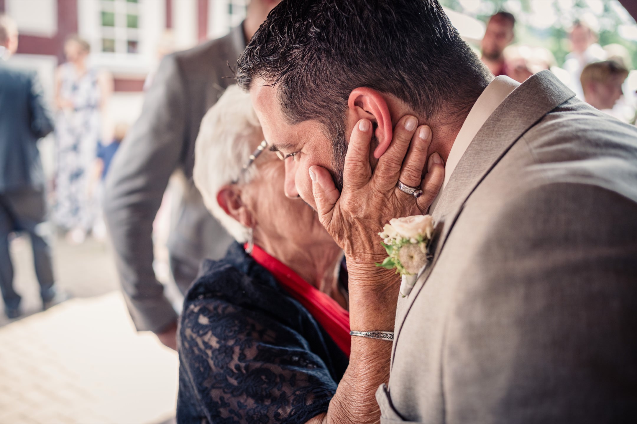 Sommerhochzeit Gratulation und Herzliche Glückwünsche der Familie