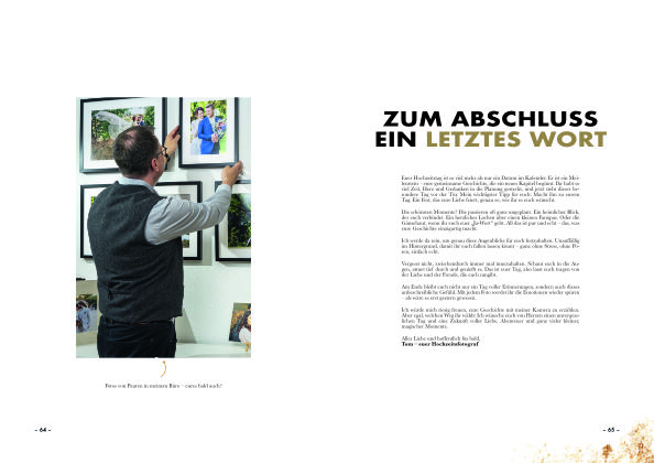 Hochzeitsguide - Zeitlos - Vorschau - Letztes Wort