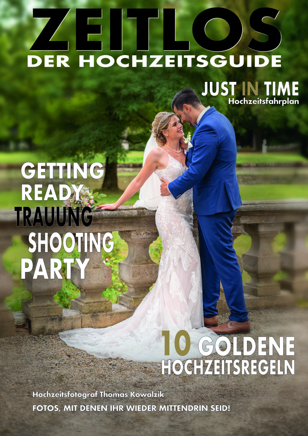Hochzeitsguide "Zeitlos" Cover der aktuellen Ausgabe